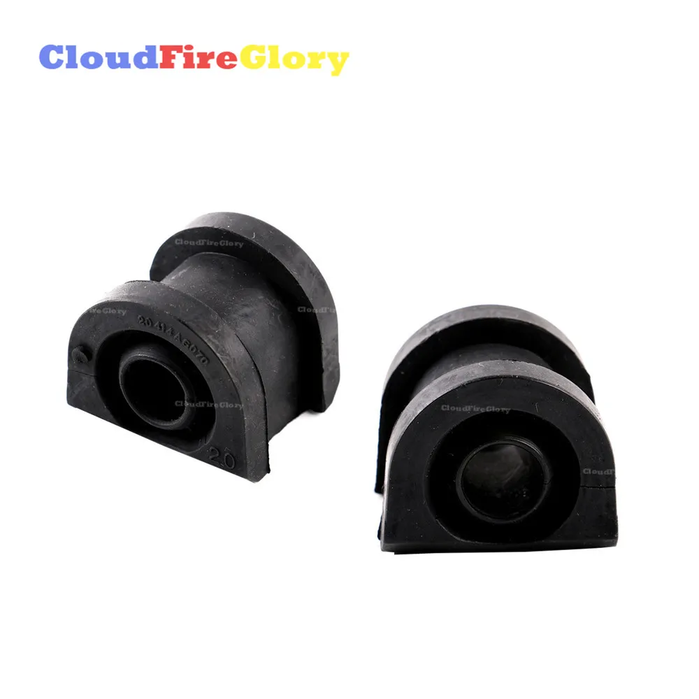 CloudFireGlory For Subaru Forester Impreza 2010 Legacy Outback 2008 Stabilizer Sway Bar Liner Front Bushing Bush 20MM 20414AG070