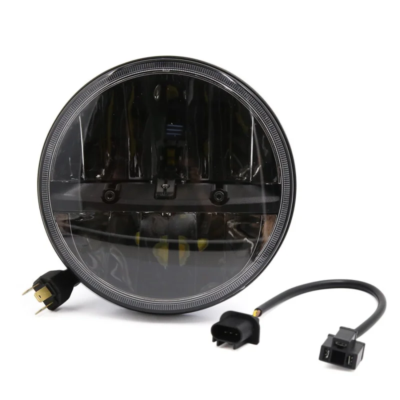 FADUIES 7inch 36W LED Headlight for Jeep Wrangler JK CJ TJ LJ Hummer H1 H2 LED Projector Driving Lamps-White Hi/Lo Beam 1Pair