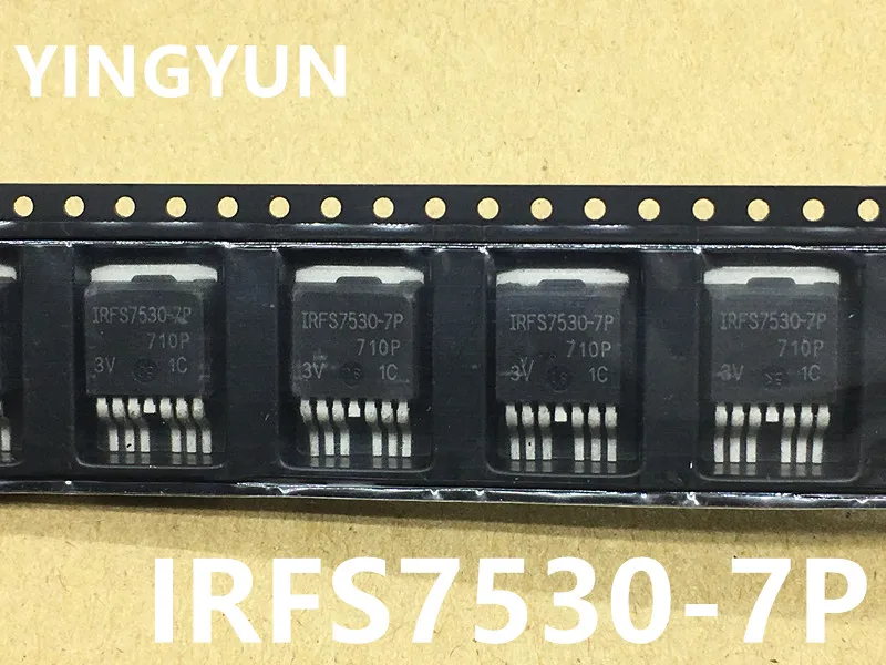 10PCS/LOT   IRFS7530-7P IRFS7530-7PPBF  FS7530-7P  TO-263  240A 60V  Brushed Motor drive applications in stock