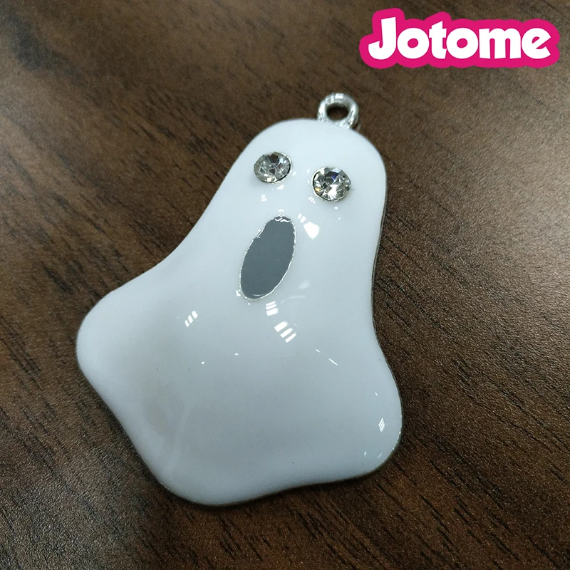 Silver Tone Halloween Ghosts And Monsters Pendant Ghost Pendant