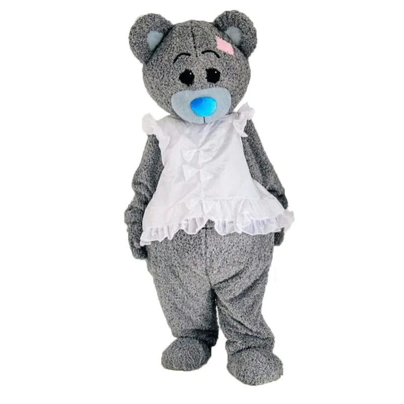 Nieuwe Teddy Bear Mascot Kostuum Halloween Cosplay Grappige Dier Mascotte Kostuum Adut