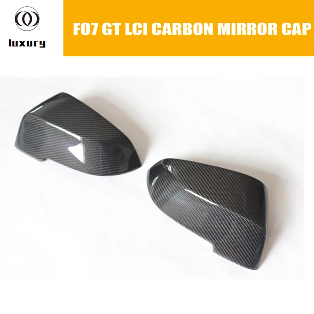 

F07 LCI Carbon Fiber Front Side Mirror Cover Cap for BMW F07 GT 535i 550i 530d 535d LCI 2014 2014 2016