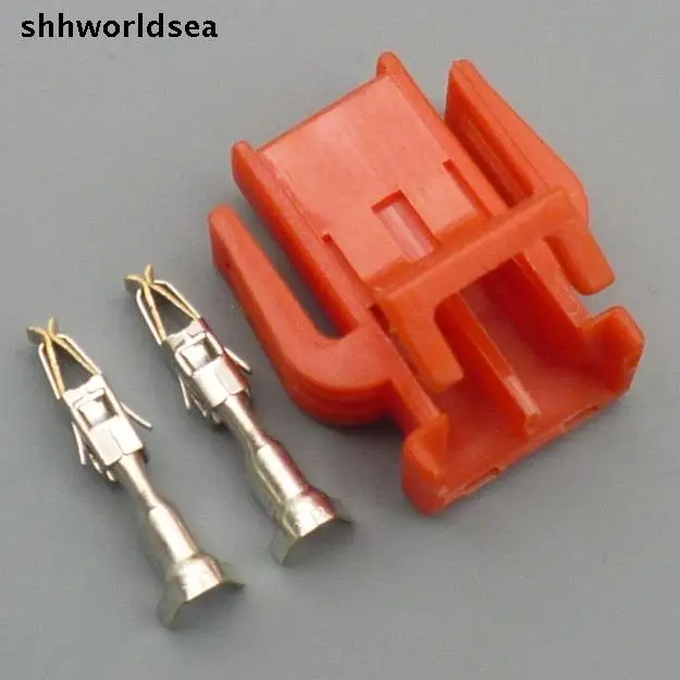 shhworldsea 5/30/100set  2pin  kit electrical connector 893 971 632 sensor connector car door light socket