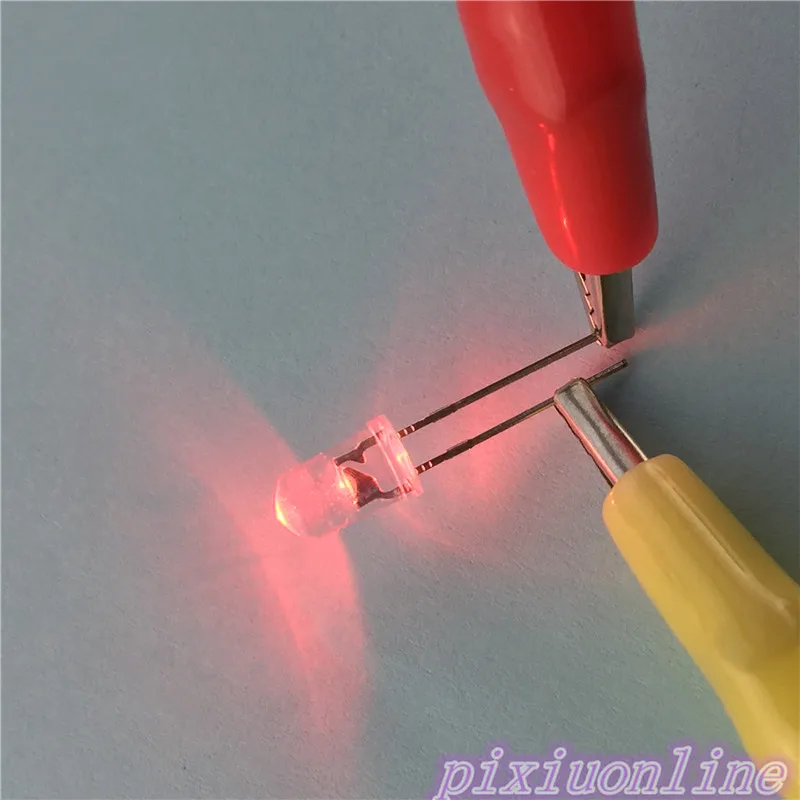 15pcs J063Y LED  White Blue Red Colors 5mm Luminous Diode High Brightness DIY Tool  Parts High Quality On Sale