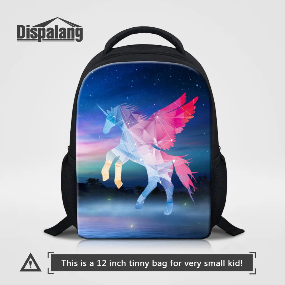 

Dispalang Unicorn Children School Bags For Kindergarten Kids Bookbag 3D Animal Horse Small Backpack Cute Schoolbags Mochila