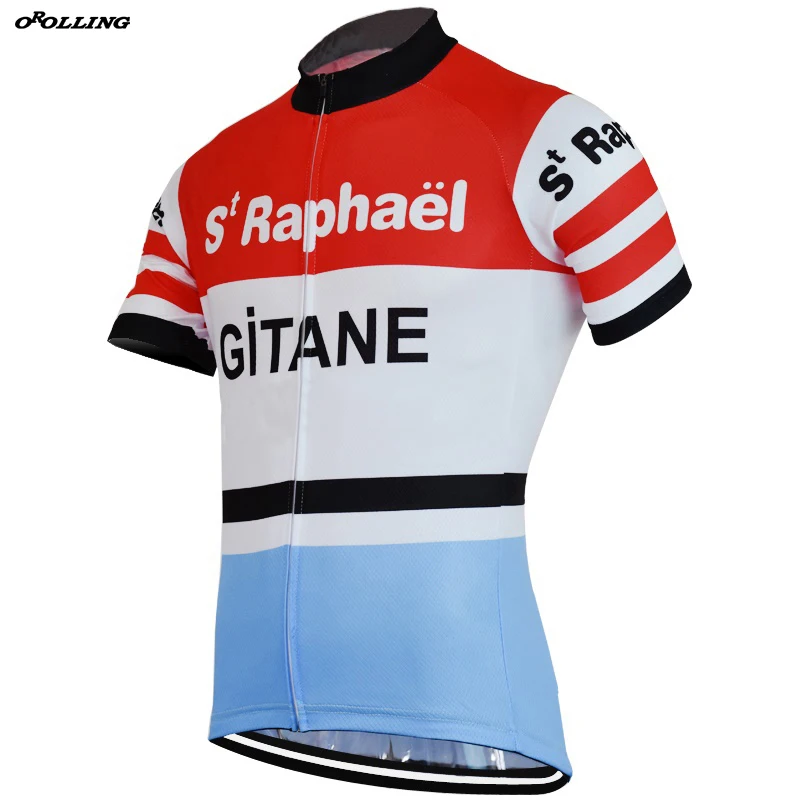 CLASSICAL Retro Real Photos New Road Mountain Race Team Cycling Jersey Customized Top OROLLING