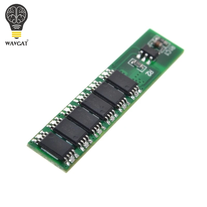 WAVGAT 1S 15A li-ion BMS PCM battery protection board pcm for 18650 lithium ion li battery