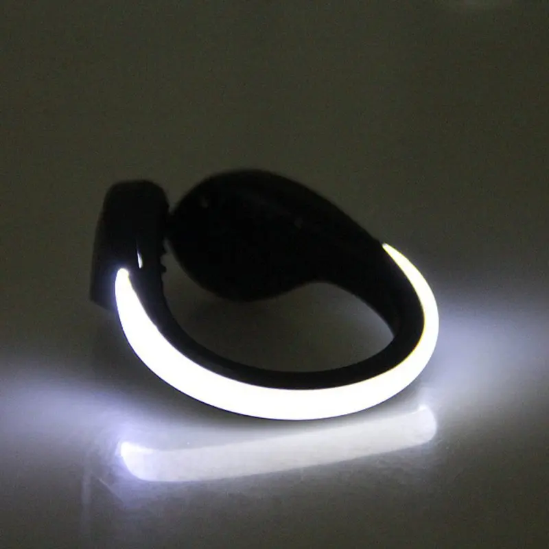 LED Luminous Shoe Clip Light Night Safety Warning LED Bright Flash Light For Running Cycling Bike 8 Colors