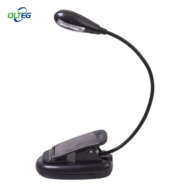 100% Brand New Unique Mini Clip-On Flexible Bright LED Light Book Reading Lamp For Kindle Nook E-Book Reader + Free shipping