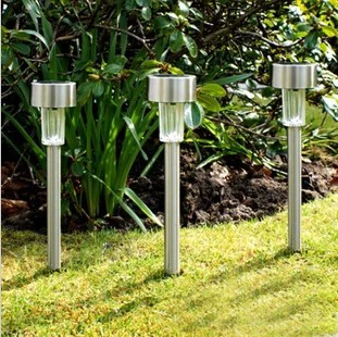 

Hot New 100pcs Solar panel LED Spot Light Landscape Outdoor Garden Path Lawn