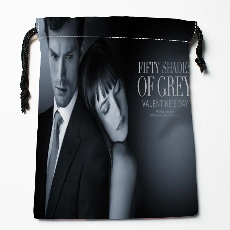 New Arrival Fifty Shades Of Grey Drawstring Bags Custom Storage Printed Receive Bag Type Bags Storage Bags Size 18X22cm