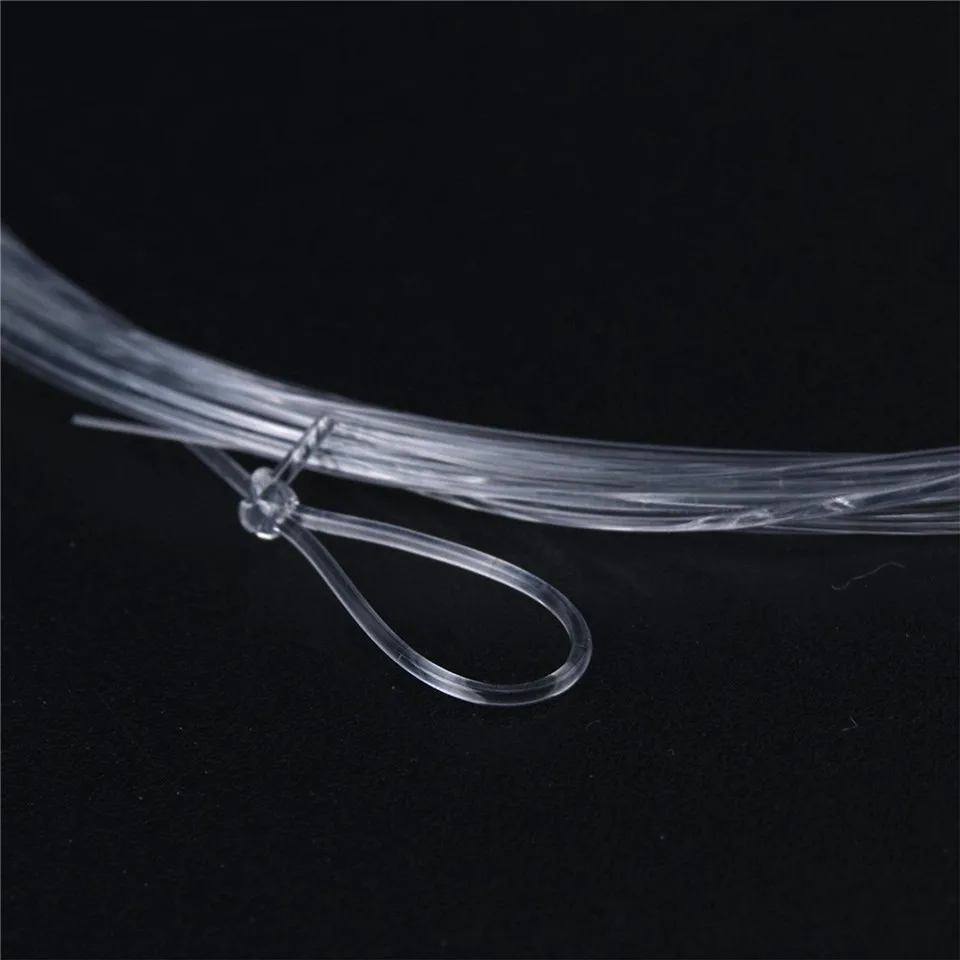 Maximumcacth 6pcs Fly Fishing Leader 7.5/9/12/15 FT 0-7X Clear Tapered Nylon Leader with Loop