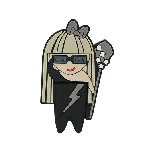 Imagen 2 del producto Pendrive de dibujos animados Lady GaGa, unidad Flash Usb 2,0 de 64GB, 4GB, 8GB, 16GB, 32GB, regalo creativo personalizado