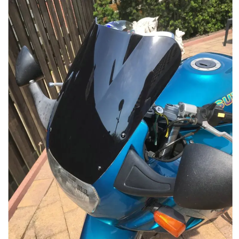 Wind Deflectors Windshield Windscreen For 1987 - 1997 Suzuki Katana 600 750 GSX600F GSX750F GSX 600F 750F 92 1993 1994 1995 1996