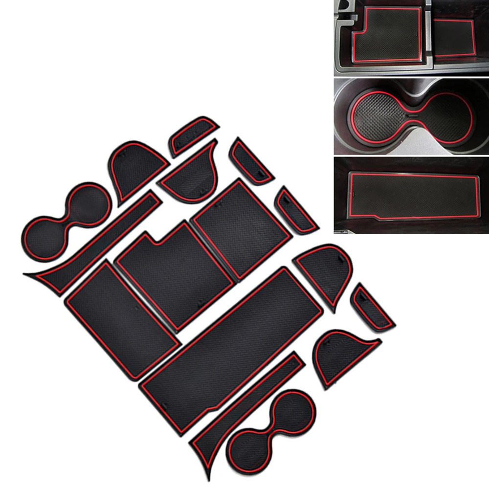 Car Door Groove Mat For Mazda CX-7 2006 2007 2008 2009 2010 2011 2012 CX7 CX 7 Accessories Car Stickers 16Pcs