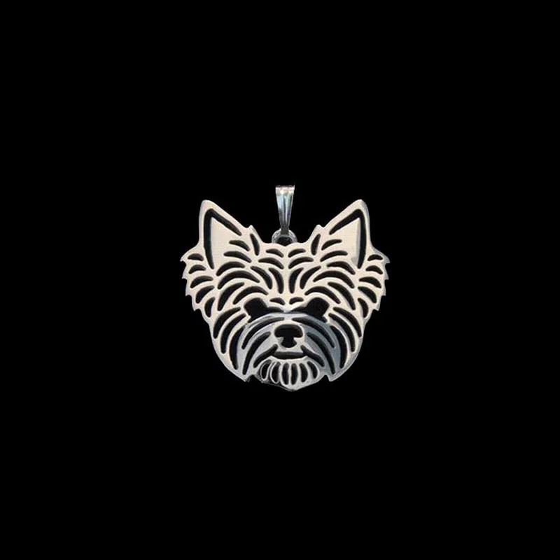 Women Yorkshire Terrier Pendants Alloy Family Friendly Dog Pendants