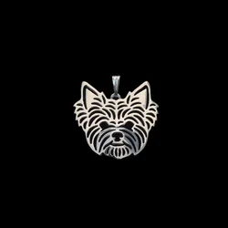 Women Yorkshire Terrier Pendants Alloy Family Friendly Dog Pendants