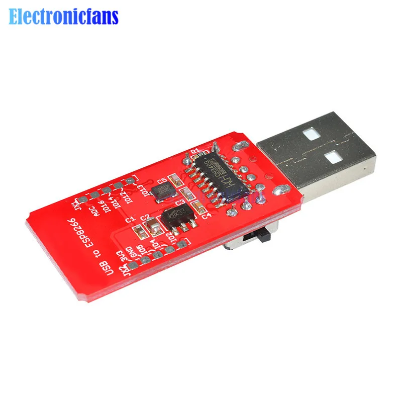 CH340 CH340G USB To ESP8266 ESP-07 ESP-01/01S Wireless Wifi Developent Board Module Wi-Fi Built-in Antenna To TTL Driver Module