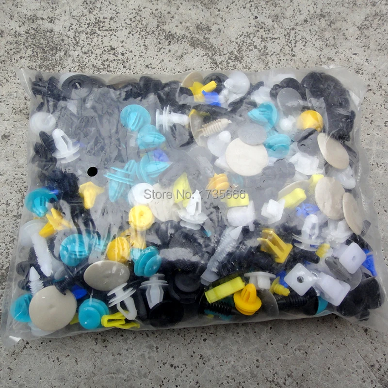 1000PCS Mixed Car Styling Retainer Fastener Vehicle Rivet Door Panel Repair For Citroen Aircross C4 Cactus C3 C4 C4 C5 C6 C1 C2