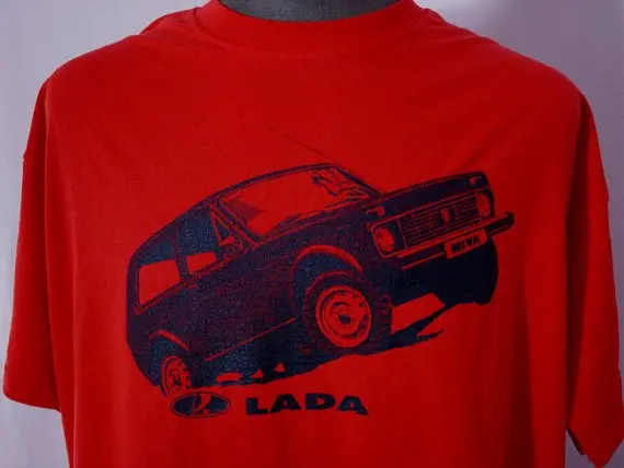 Lada Niva Russian Classic Car  New  Size Mens Homme Summer Short Sleeve Make Your Own T Shirt