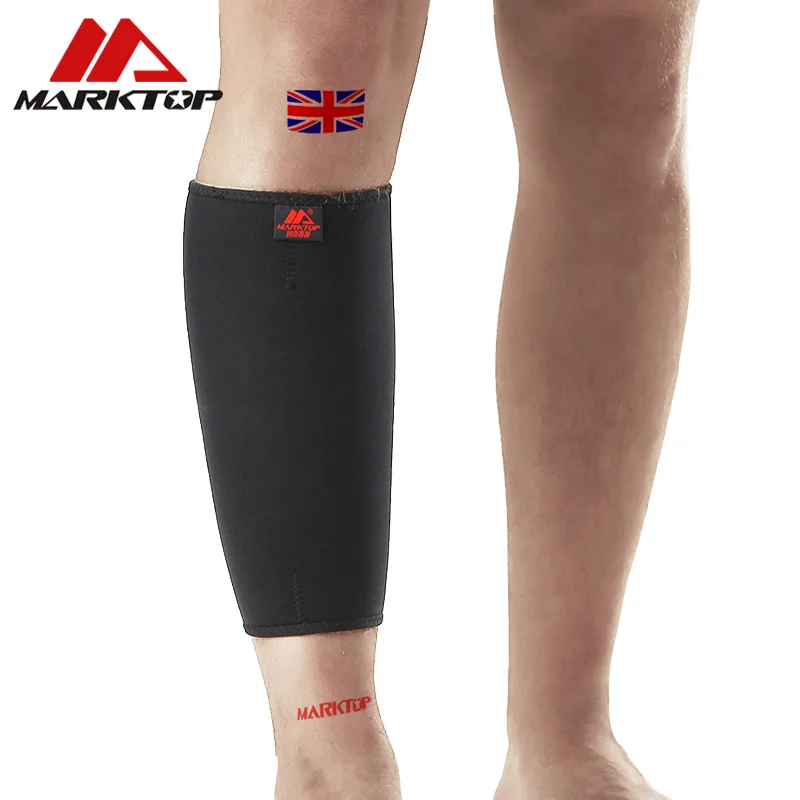 1P Compression Cycling Leg Warmers Football Shin Guard Running Leg Sleeve Leggings Basketball Calf Sleeves Sports Safety