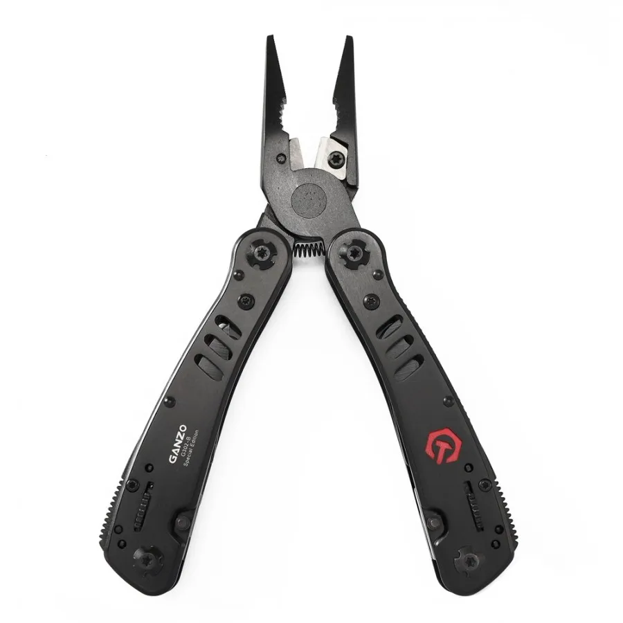 Ganzo G302 G302B G302-B Multi pliers 26 Tools in One Hand Tool Set Screwdriver Kit Portable Folding Knife Stainless pliers