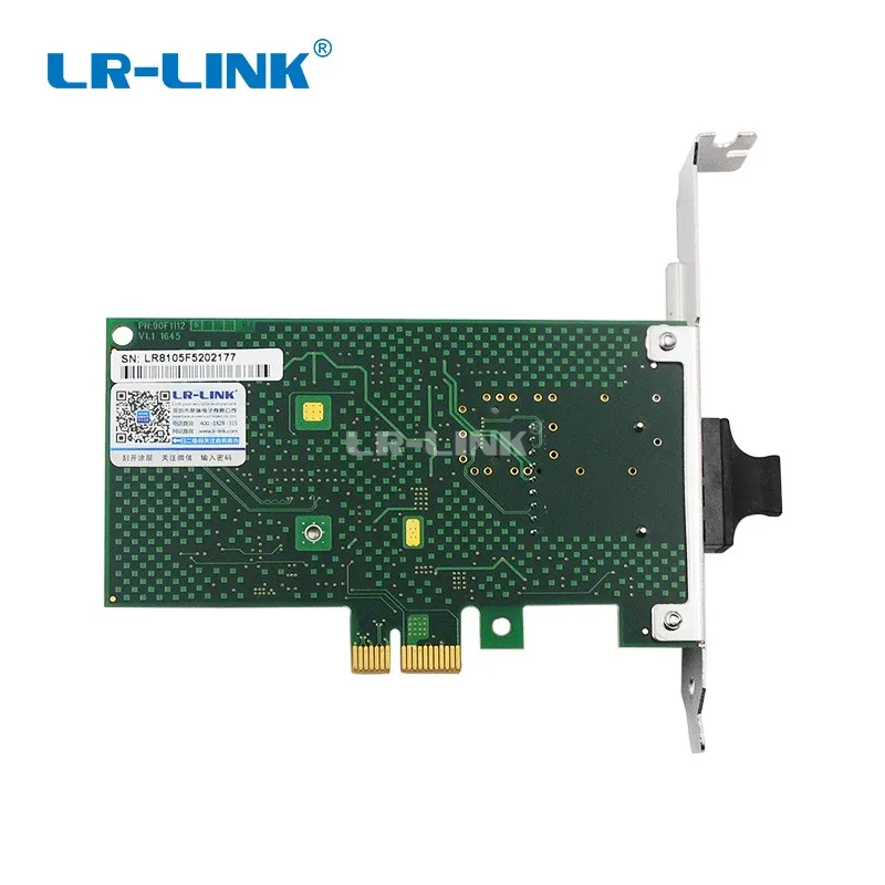 LR-LINK 9020PF 100base-LX ПК Компьютер PCI-Express Сетевая карта Волоконно-оптический сетевой адаптер Сервер Realtek RTL8105