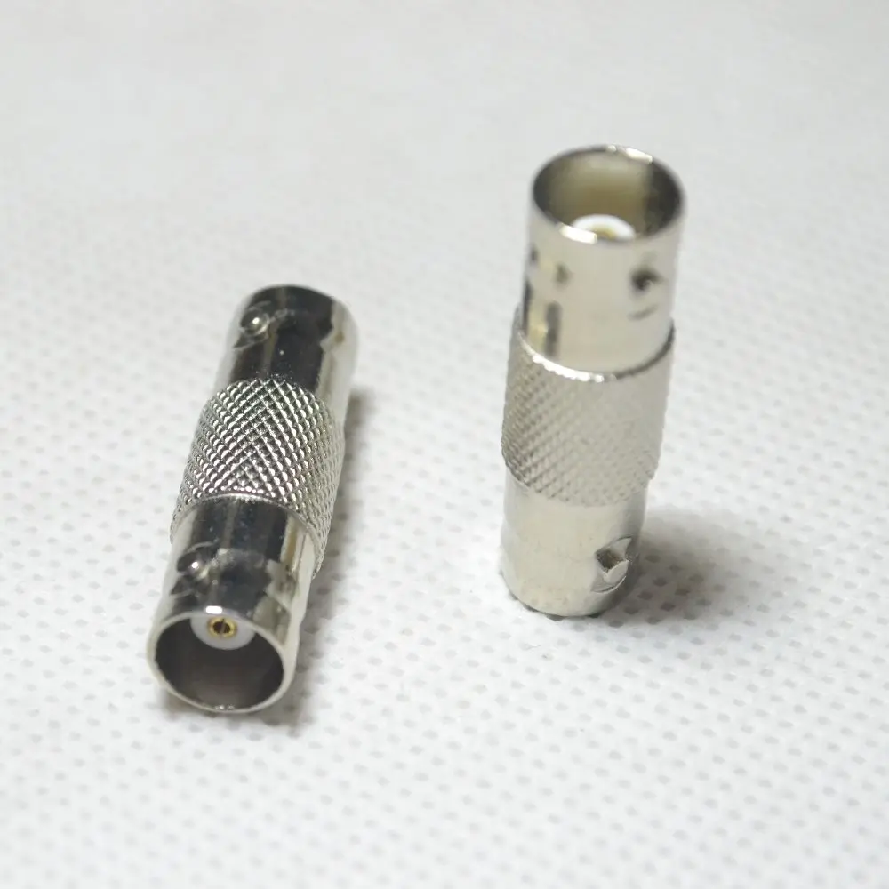 

100pcs BNC Female to Female Inline Coupler Coax BNC Connector Extender for CCTV Camera Security Video Surveillance System