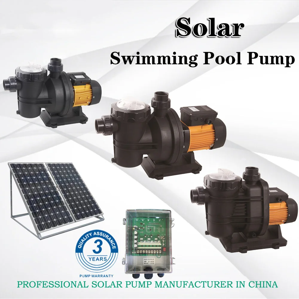 

900W solar powered pool pump kit DC72V swimming pool filter pump 21T/h filter pump for pool brushless swimming pool pump