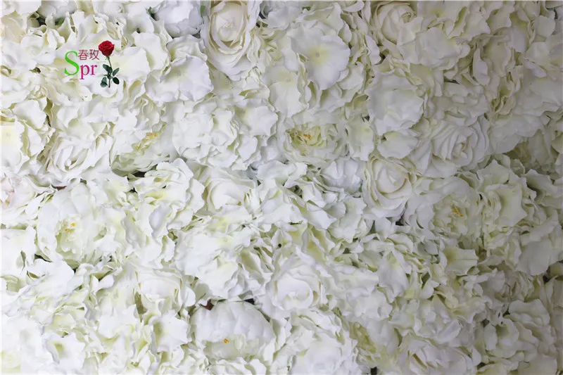 SPR Free Shipping  Artificial silk peony rose flower wall wedding background lawn/pillar flower  market decoration