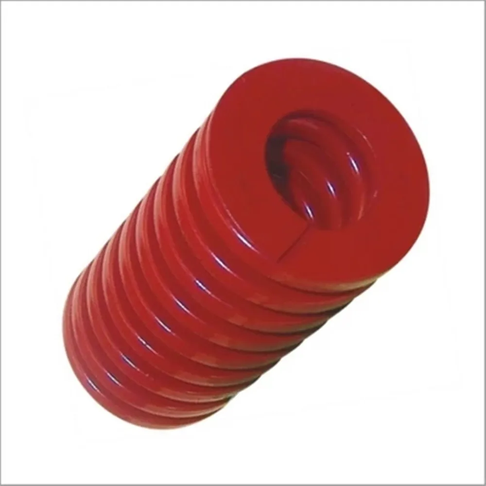 1PC 50 x 25 x 50/60/70/80/100/150/200mm Red Medium Load Compression Die Spring