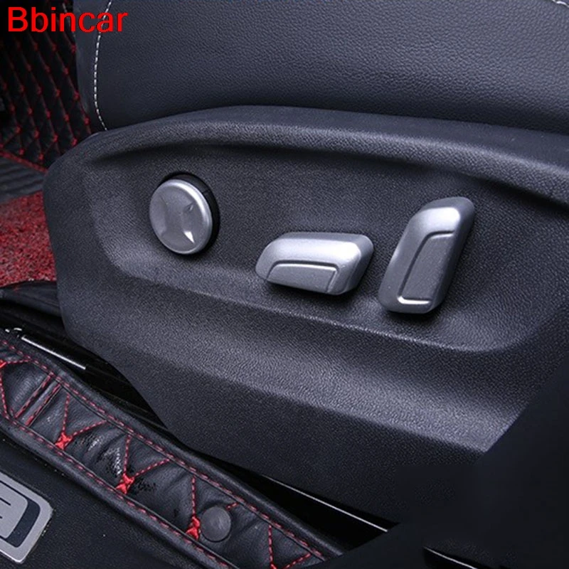 For Volkswagen T-Roc TROC 2017 2018 2019 Seat Adjust Switch Button Knob Cover Trim Cover Car Interior Accessories Molding Trims