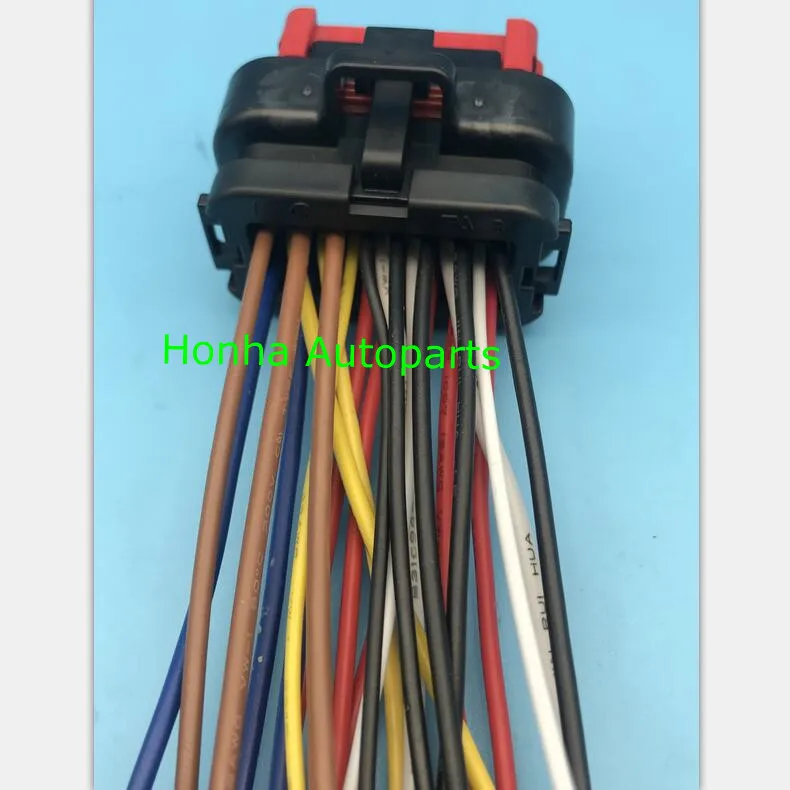 

Free shipping 1/2/5/10 pcs/lots 23 Pin/Way Tyco AMP TE Auto Female ECU 770680-1 Connector With Wire Pigtail wire harness