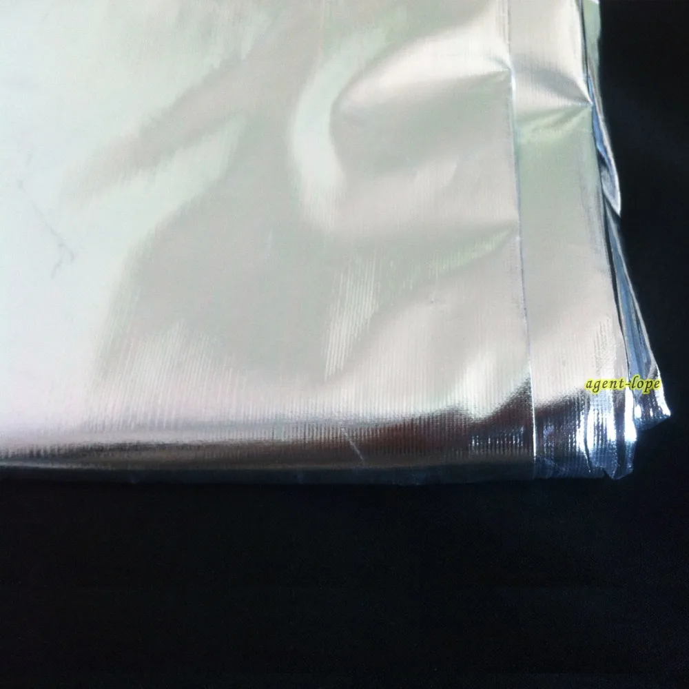 2.4x2.4m 8'x8' 8x8 Silver Rubber Cloth Light Reflecting Butterfly & Panel Reflector Fabrics for Photographic Studio Vedio