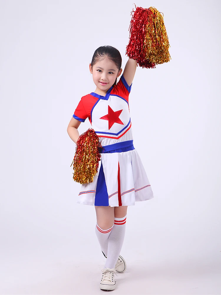 New Kid Children Academic Dress Primary School Uniforms Set Kid Student Costumes Girl Boy Dr Suit Graduation Cheerleader Suits