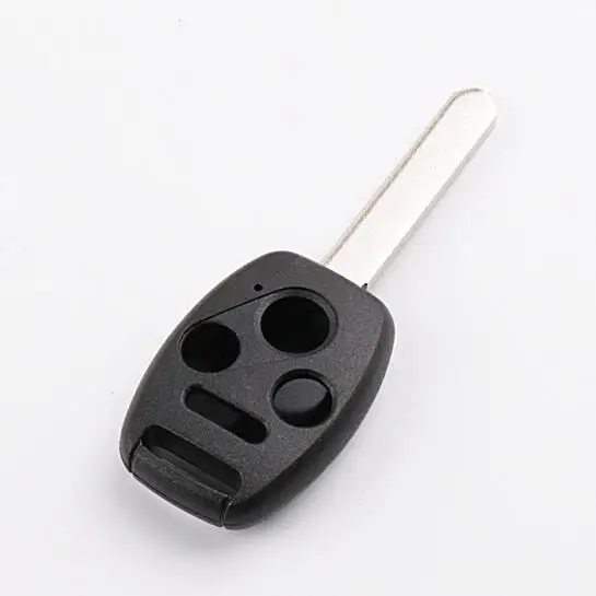 

New 4 Buttons Remote Key Case Shell for Honda Accord CR-V Civic Remote Key Shell with Chip Groove