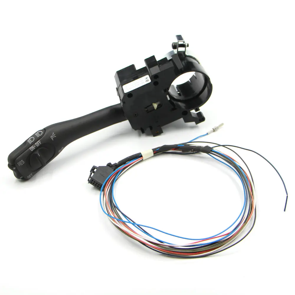 For Golf 4  Jette MK4 IV Bora Cruise Control System CCS Stalk streering wheel handle 18G 953 513 A+Harness 1J1 970 011F