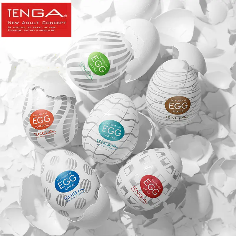 TENGA EGG New Standard Male Masturbator Japan Original Silicone Egg  Pussy Sex Toys For Men Masturbatings Penis Training Sextoy