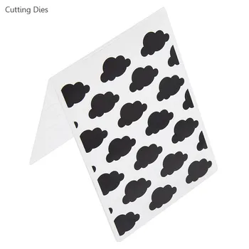 귀여운 구름 엠보싱 폴더 플라스틱 카드 제작 우표, 스크랩북 종이 공예 용품, 폴더 앨범 DIY 장식 