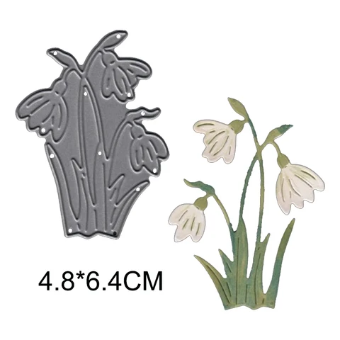 Металлические штампы для скрапбукинга Flower