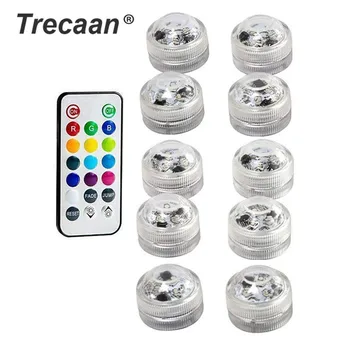 Flutuante luz subaquática rgb submersível à prova dwaterproof água led festa brilho mostrar piscina banheira de hidromassagem lâmpada do bebê luz banho