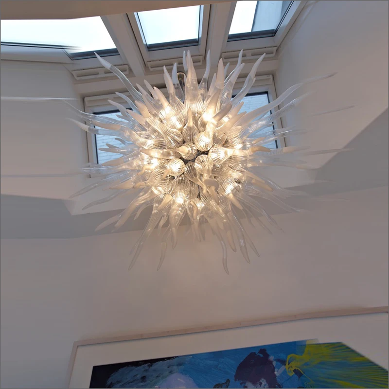 

Zhongshan Manufacturer Blown Murano Glass Chandeliers Abstract Outdoor Blown Murano Glass Chandeliers