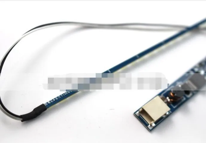 LCD Laptop Dimable LED Backlight Lamps Adjustable Light Update Kit Strip+Board 9-25V Input Free Shipping