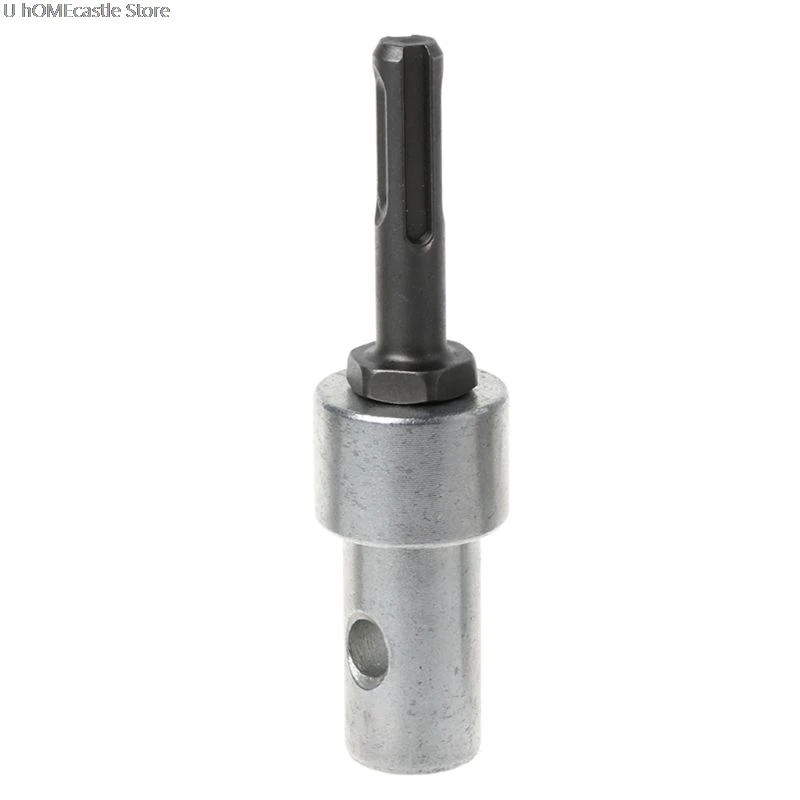 2 Round Pits 2 Slots Drill Bit Adapter For Electric Drill Convert to Earth Auger Head Connector Tool HOT