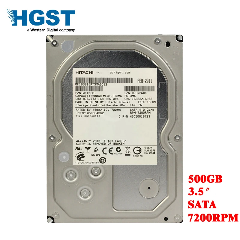 hdd 500gb 3.5 sata