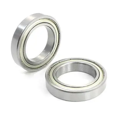 2Pcs 6906Z 30mm x 47mm x 9mm Double Metal Shielded Deep Groove Ball Bearings