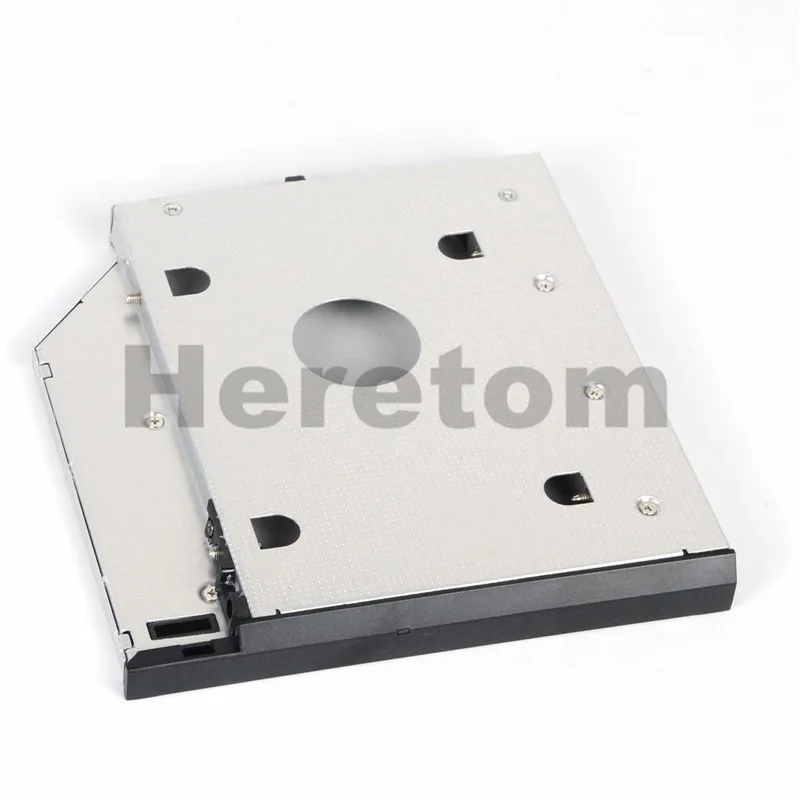 SATA to SATA 12.7mm 두 번째 하드 드라이브 SSD 어댑터 Optibay IBM Thinkpad T420 T520 W520 W510 T510 DVD CD-ROM 광학 베이
