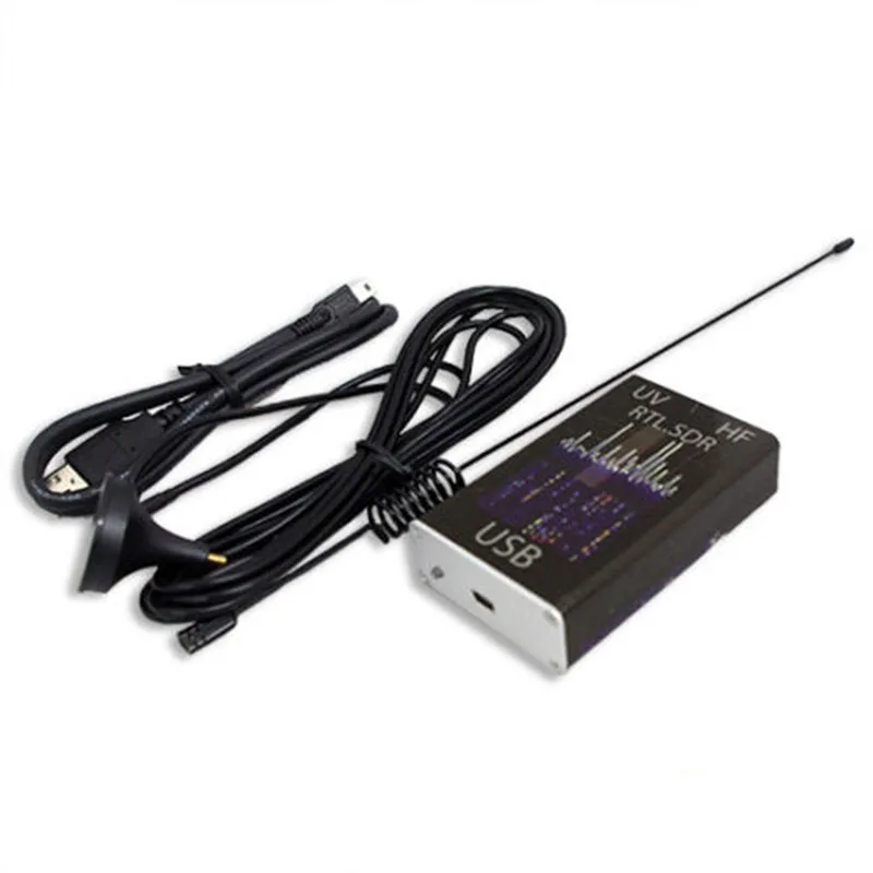 100KHz-1.7GHz Full Band RTL.SDR+Up Converter Wide SDR Receiver RTL2832U+R820T CW FM DBM UV HF UHF VHF Radio Ham Software Defined