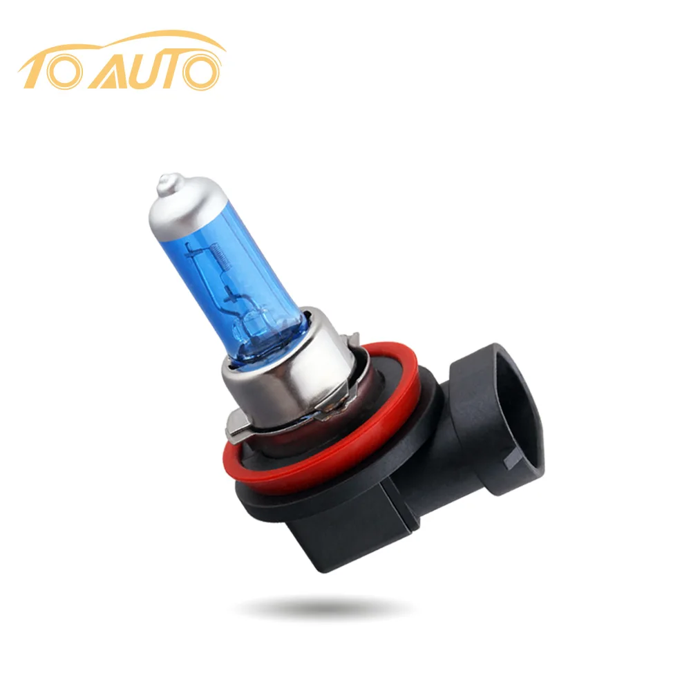 H11 100W auto Super White Halogen Bulb Fog Lights  Car Headlights Lamp Car Light Source parking 5200K 12V