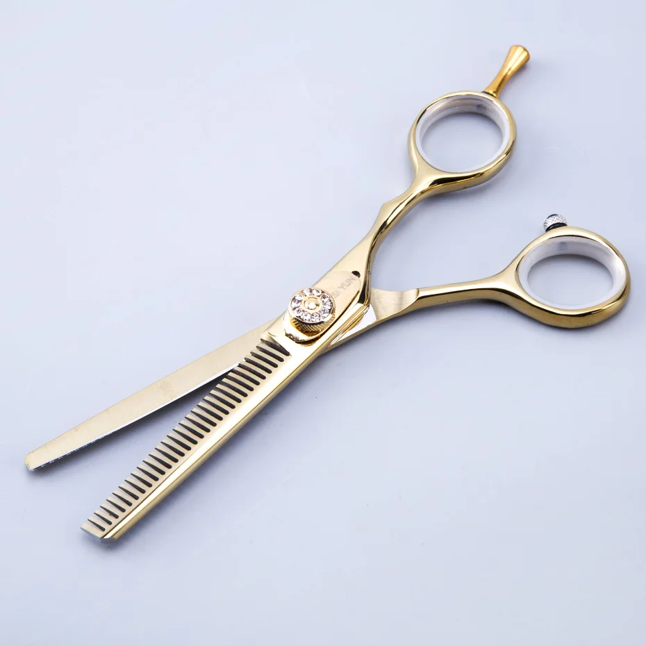 SI YUN 5.5inch(15.50cm) Length GD55 Model Thinning Type Of Hairdressing Scissors  Professional Hairdressing Hair Care Tools